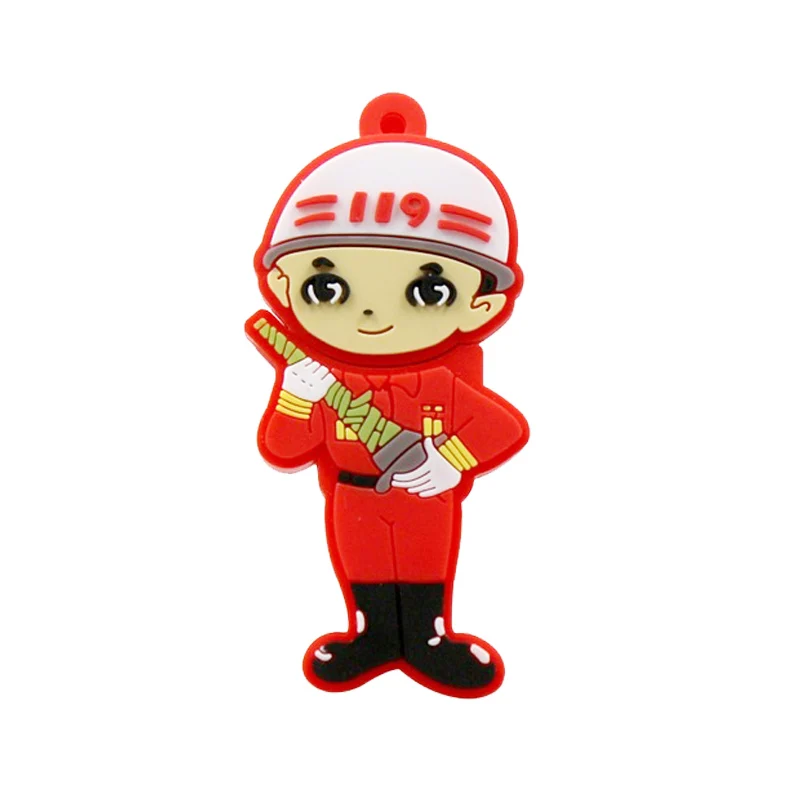 Usb флеш накопитель с мультипликационным пожарным/водяным клапаном 64 ГБ 32 16 8 4