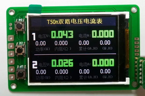 T50N USB двухканальный монитор напряжения тока для QC2/3/USB QC3.0 QC2.0 тестер | Запасные части -32882345484