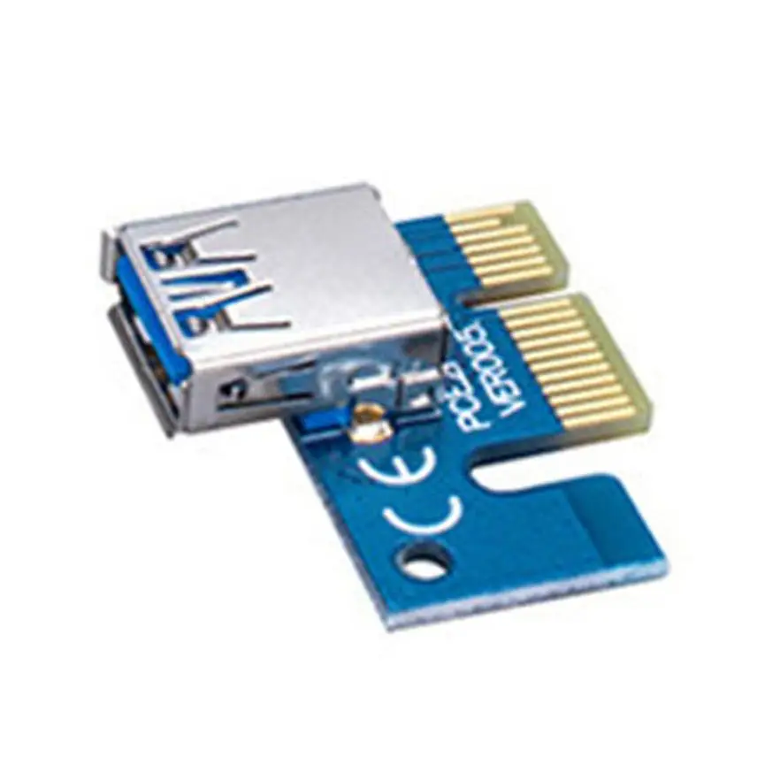 

Adroit USB 3.0 PCI-E 1X to 16X Graphics Extension Cable Mining Extension Cable PCI-E Extended Line Card Adapter 28S7725