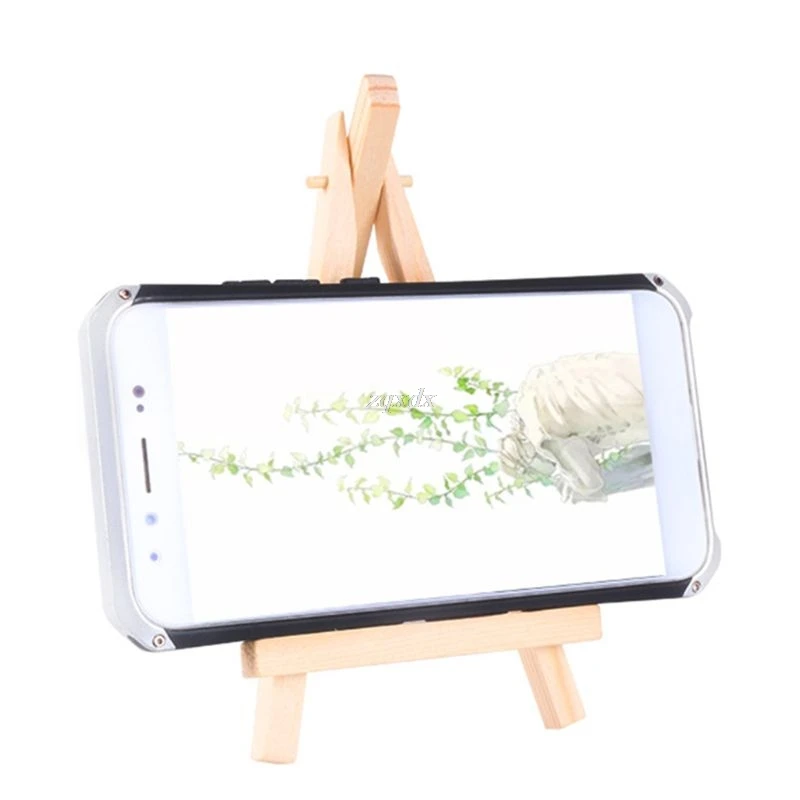 

24 Pack Mini Wood Display Easel Wood Easels Set For Paintings Craft Small Acrylics Oil Projects Dropship