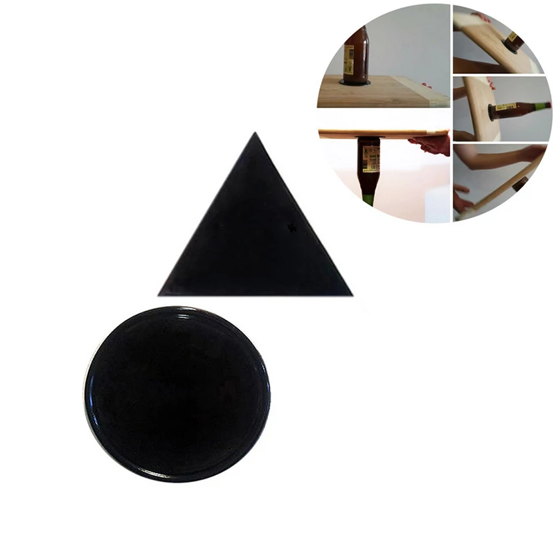 

2PCS Magical Powerful Fixate Gel Pad Strong Stick Glue Anywhere Wall Stickers Tablet Phone Bracket Geometric Anti-slip Mat B