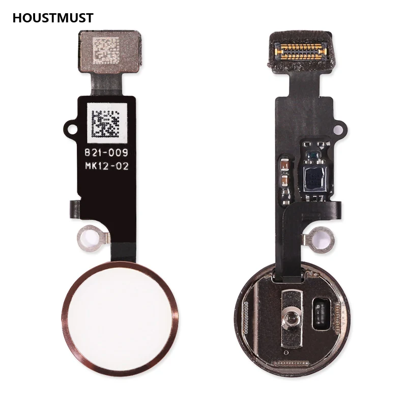 

HOUSTMUST 1 pcs Home Button with Flex Cable for iPhone 8 4.7" / 8plus 5.5" Black/White/Gold Home button Flex Assembly