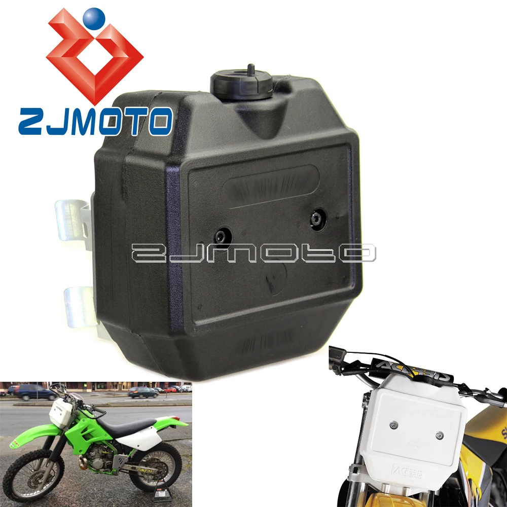 Motocross Enduro Front Auxiliary Fuel Tank For Honda Kawasaki Suzuki