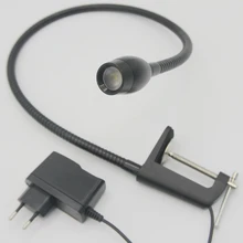 3 Вт Led верстак лампа G зажим для промышленного оборудования с вилкой