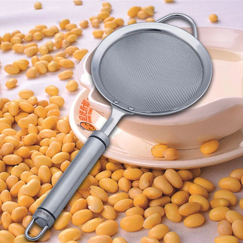 304 stainless steel kitchen small tool leak scoop juice filter mesh