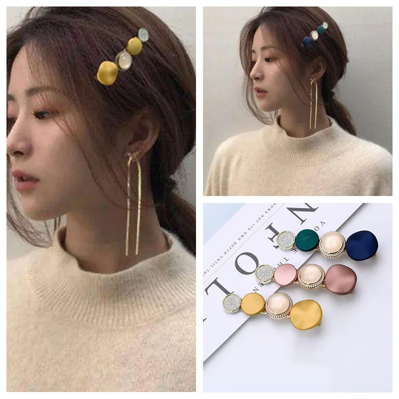 

New 3pcs/1Set Women Fashion Hairwear Acrylic Hairpins Girl Summer Hairgrips Headdress Party Jewelry Beach Hairgrip