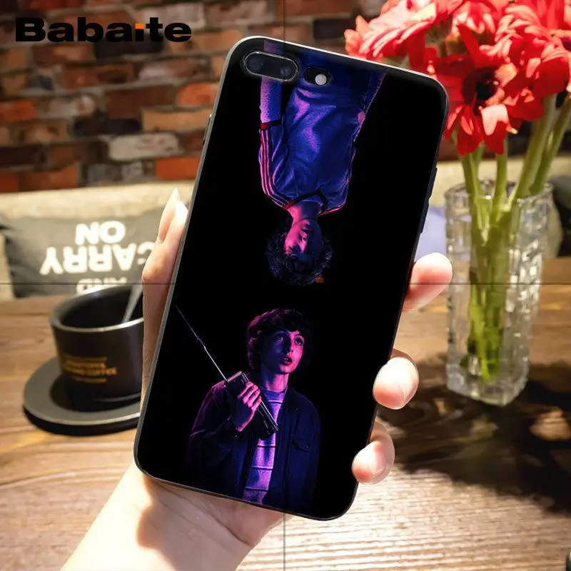 Babaite Finn Wolfhard Stranger Things TPU черный чехол для телефона для Apple iPhone 8 7 6 6S Plus X XS MAX 5 5S SE XR 11 11pro 11promax - Цвет: A7