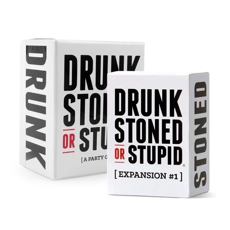 

Travel card anti-human card series DRUNK STONED OR STUPID drunk fool