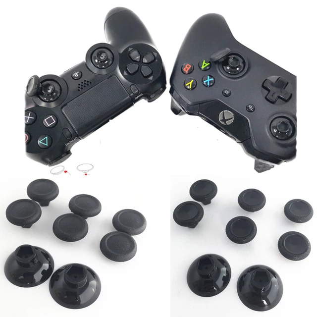 Best Offers PS4 Enhanced Removable Thumbsticks Thumb Stick Joystick Caps Covers Custom Grips for PS4 SLIM Pro Xbox one Slim Elite Controller