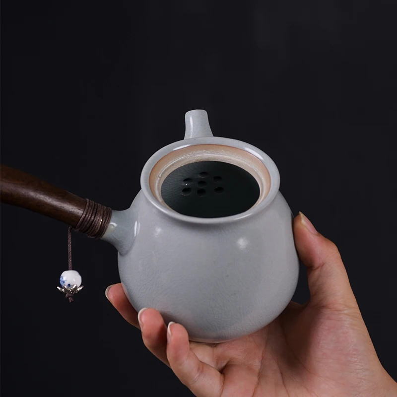 TANGPIN керамический кюсу чайник в винтажном стиле Боковая ручка чайная кружка, сосуды для питья 200 мл