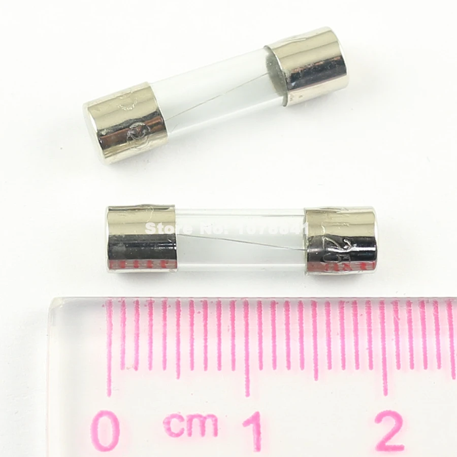 

10 Pcs Per Lot 5mm x 20mm 5*20mm Fast Blow Glass Fuses 250V 0.05A 50mA