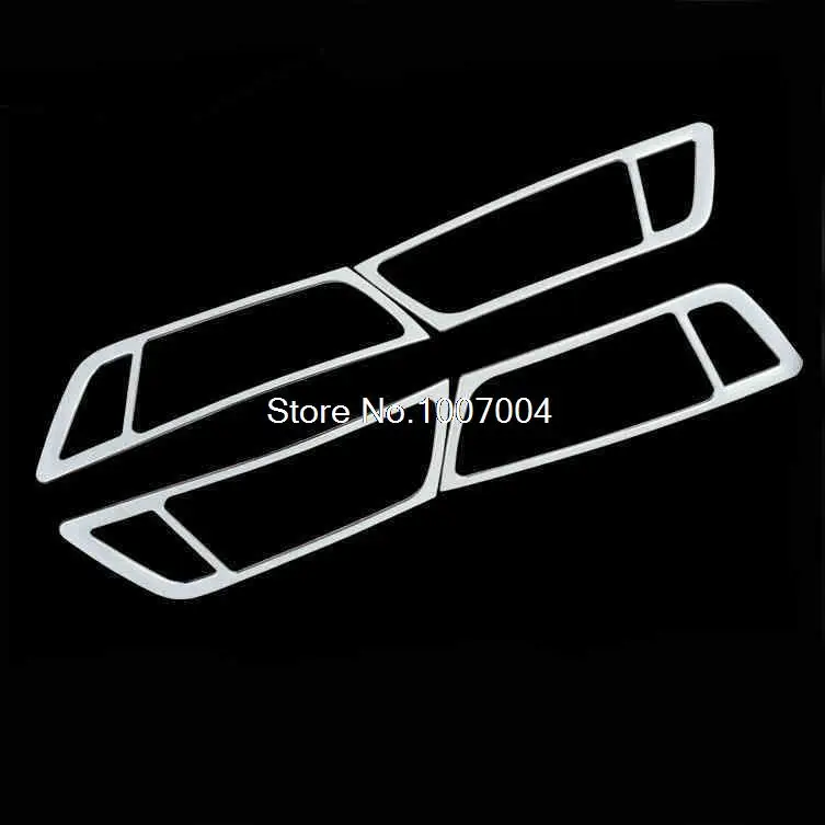 4 pcs Car Inner door handle frame sticker car covers for 2009-2015 Audi Q5 Door Handle Cover decoration stickers