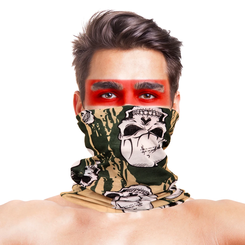 عالية-الانتقال العلم المطبوعة المشي والأوشحة باندانا البوليستر يندبروف الأشعة فوق البنفسجية حماية الوجه قناع تسلق تنزه التزلج باندانا