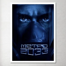 Poster Metro 2033 Painting Photo Picture Canvas Video Game Poster Redux Poster Print Living Room Wall Decoration Fabric Pop Art Poster Metro 2033 Painting Photo Picture Canvas Video Game Poster Redux Poster Print Living Room Wall Decoration Fabric Pop Art