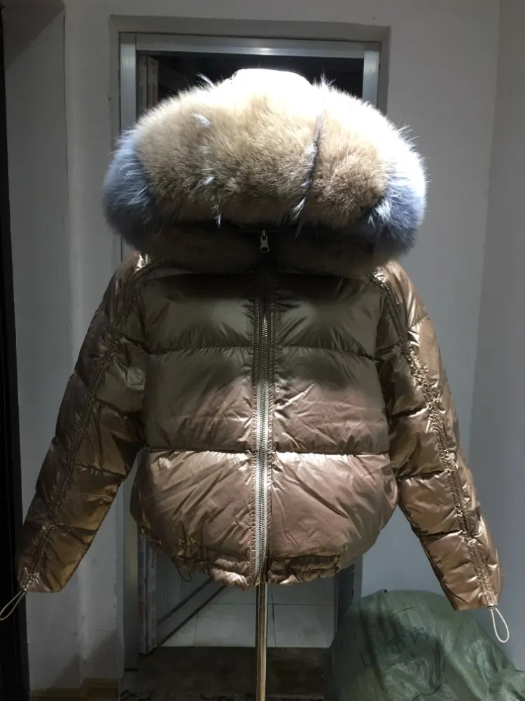 Winter-British-style-good-quality-95-real-duck-down-coat-female-hooded-longer-thicker-warm-down