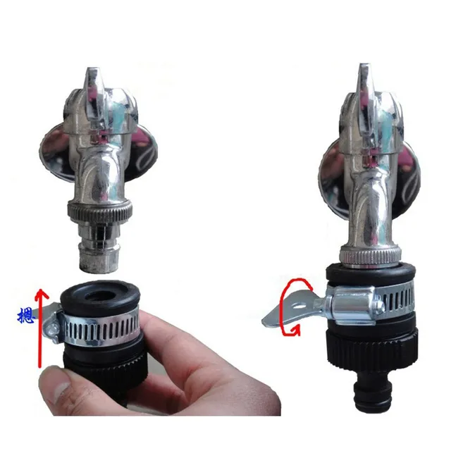 Universal Tap Connectors Garden Water Hose Nozzle Adapter Faucet for