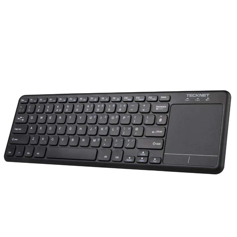2.4G Wireless Touch Keyboard With Built in Multi touch Touchpad
