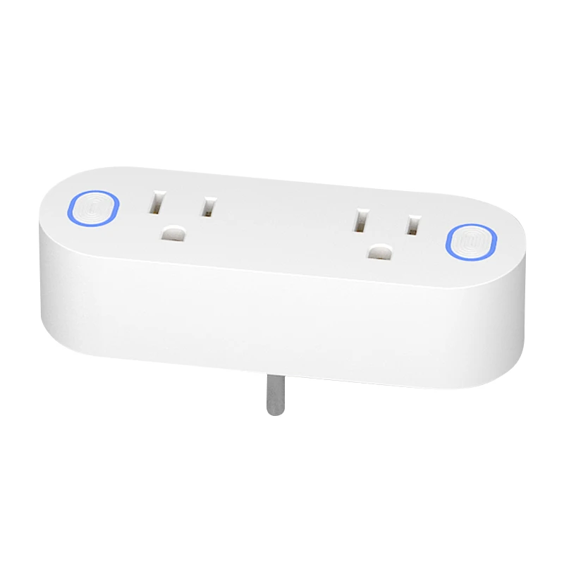 

Newest US Plug Smart Wifi Plug Wireless Timer Switch 16A Power Outlet Socket Remote Controller voice control(us plug)