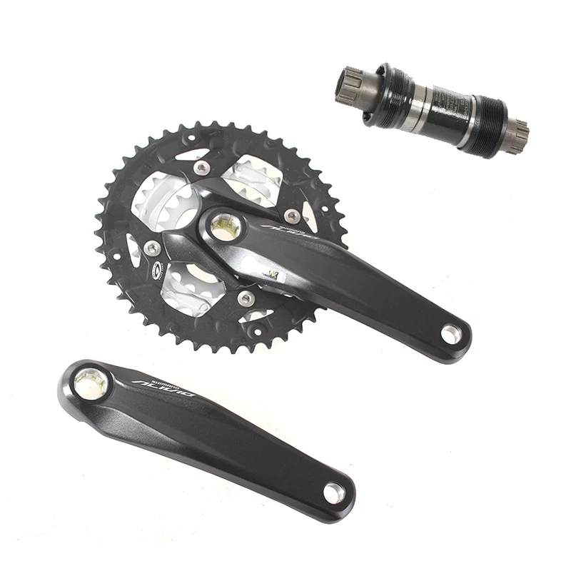 Распродажа! SHIMANO Alivio FC M430 3x9S 27S MTB Ctalink Spline Crankset + ES25 68x118 мм Нижний Кронштейн|bottom