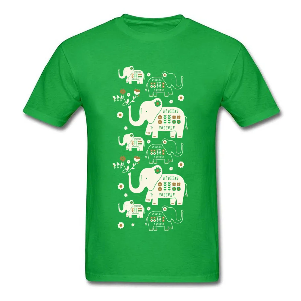 Folksy Elephants_green