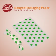 BAKEST 500 шт. в упаковке упаковка конфет с нугой Бумага Свадебные для рождественской вечеринки украшения Инструменты