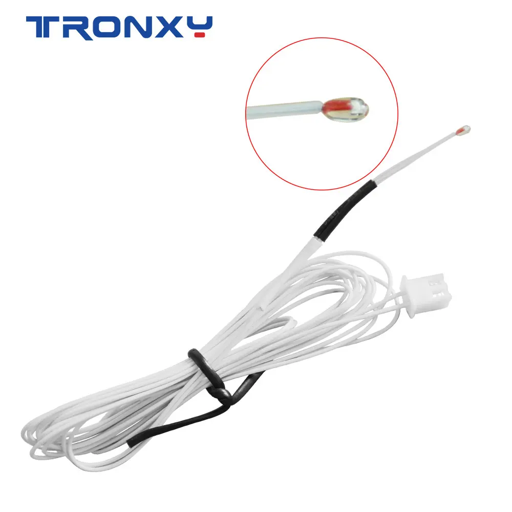 

tronxy 3D Printer Parts 3D Printer Thermistor NTC 3950 100K ohm Thermistor Termistor 100k Anet 3D Printer Kit Accessories