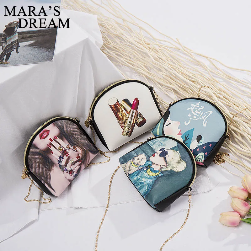 Женская сумка мессенджер Mara's Dream из искусственной кожи с принтом|Сумки ручками|