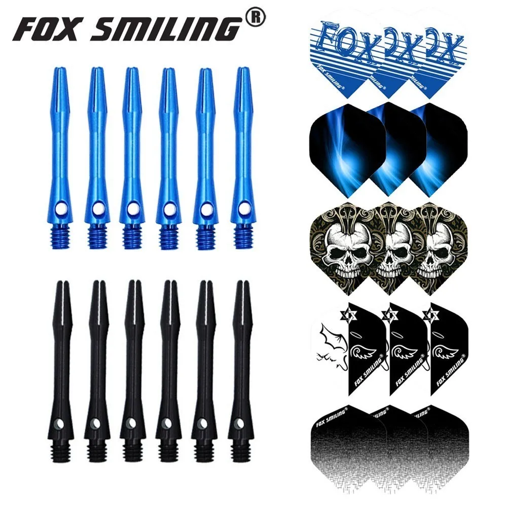 Набор для дартборда Fox Smile летающий набор Дартса с искусственными листьями 35 мм |
