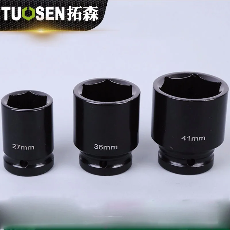 

3/4 inch wind cannon sleeve six angle sleeve head 19MM - 65MMpneumatic sleeve head heavy pneumatic lengthening socket wrench