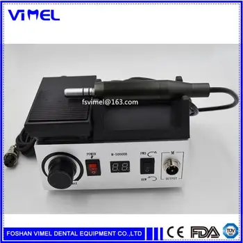 

50,000 RPM Non-Carbon Brushless Aluminium Shell Dental Micromotor Polishing Unit with lab handpiece dental micro motor