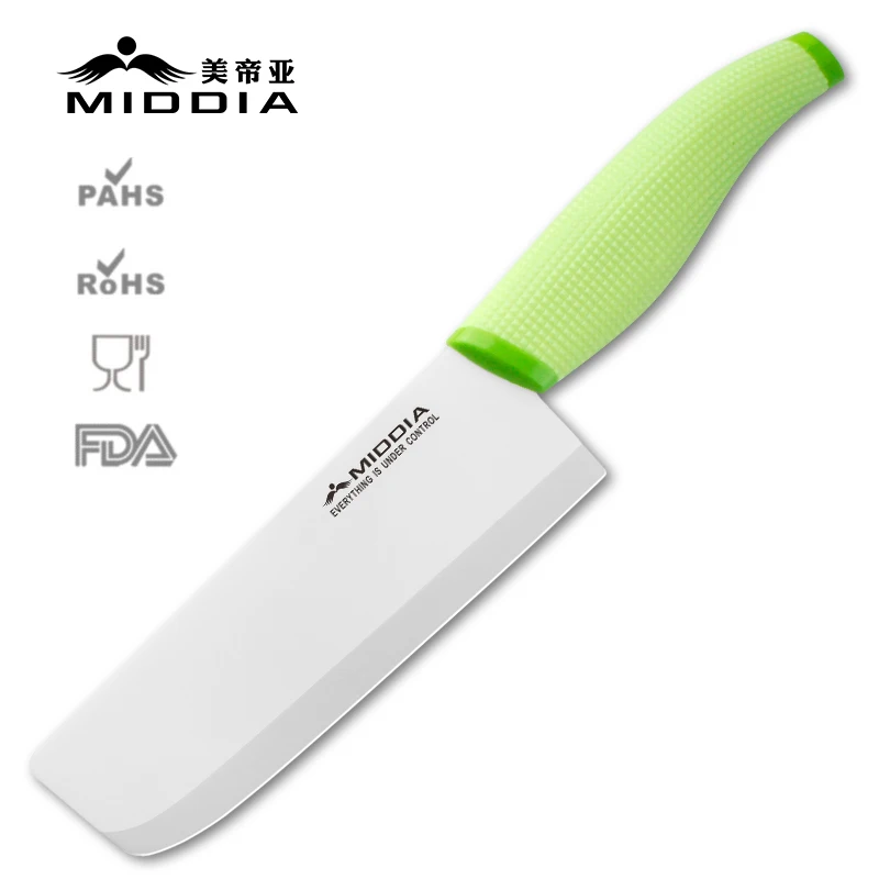 6" Ceramic Vegetable Knife,Kitchen Cleaver Knives,Super Sharp Knives