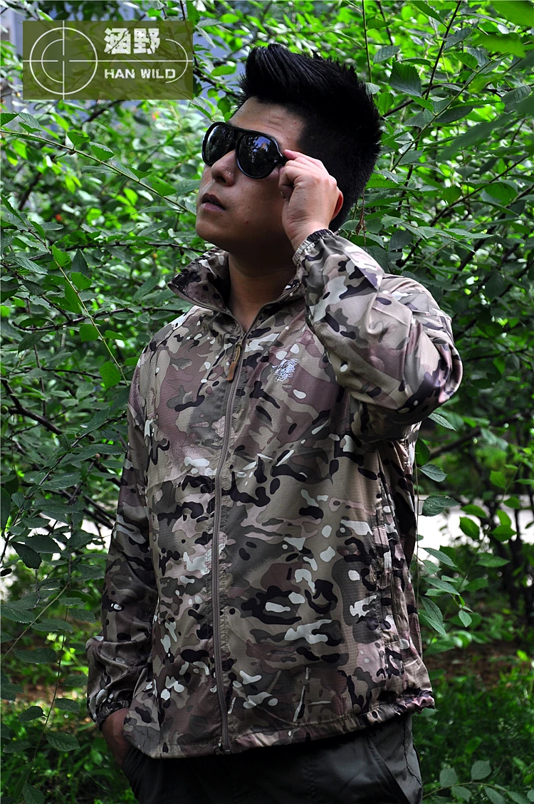 

military tactical jacket for men seal skin clothing sunscreen ultra-thin breathable waterproof outdoor speed drying UV CP