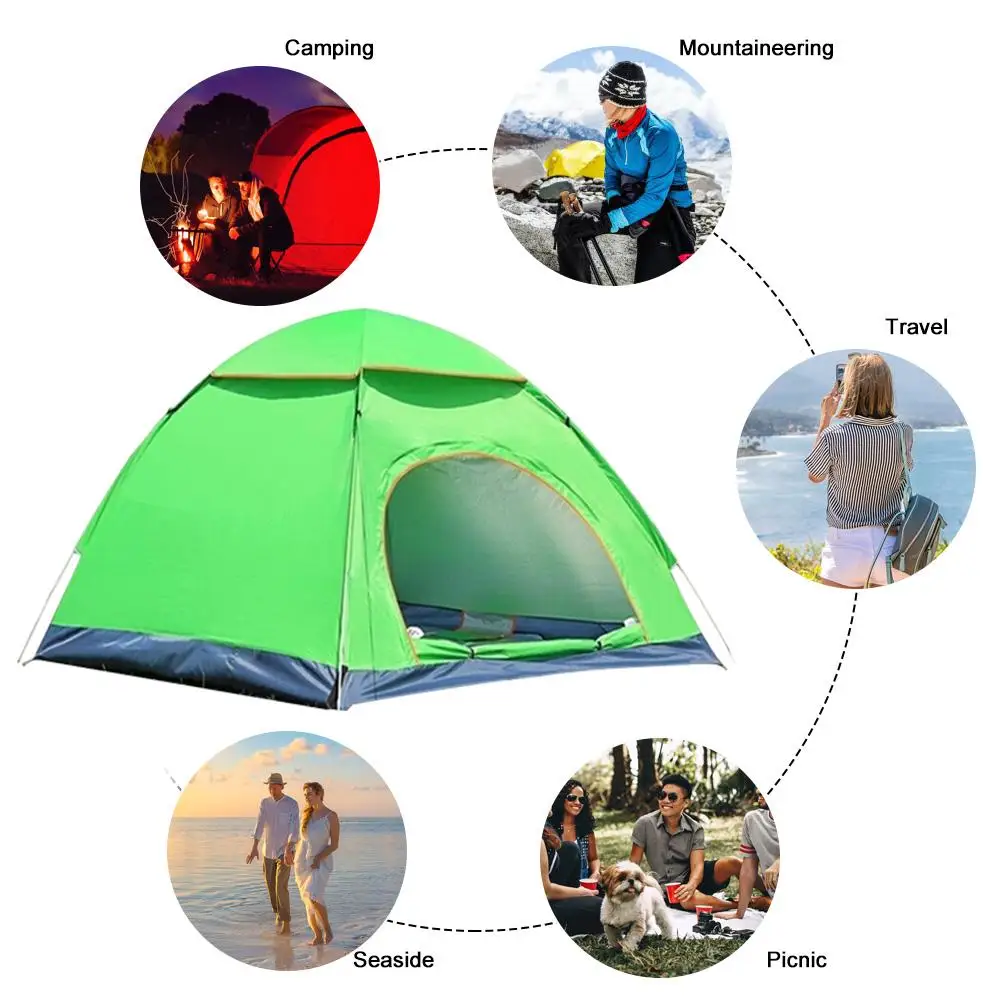 Fully Automatic Portable Beach Sun Shelter Anti UV Outdoor Tent Waterproof Camping Tent For Camping