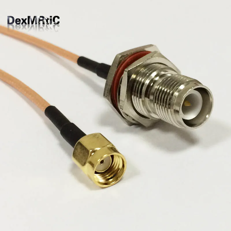 WIFI антенный адаптер RP SMA Штекерный переключатель TNC Женский Соединительный