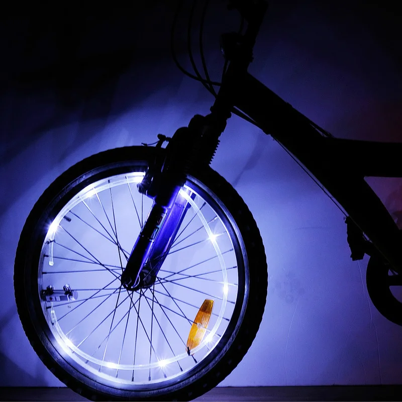 Top LED Colorful Bicycle Lights Mountain Bike Light Cycling Spoke Wheel Lamp Bike Accessories Luces Led Bicicleta Bisiklet 5