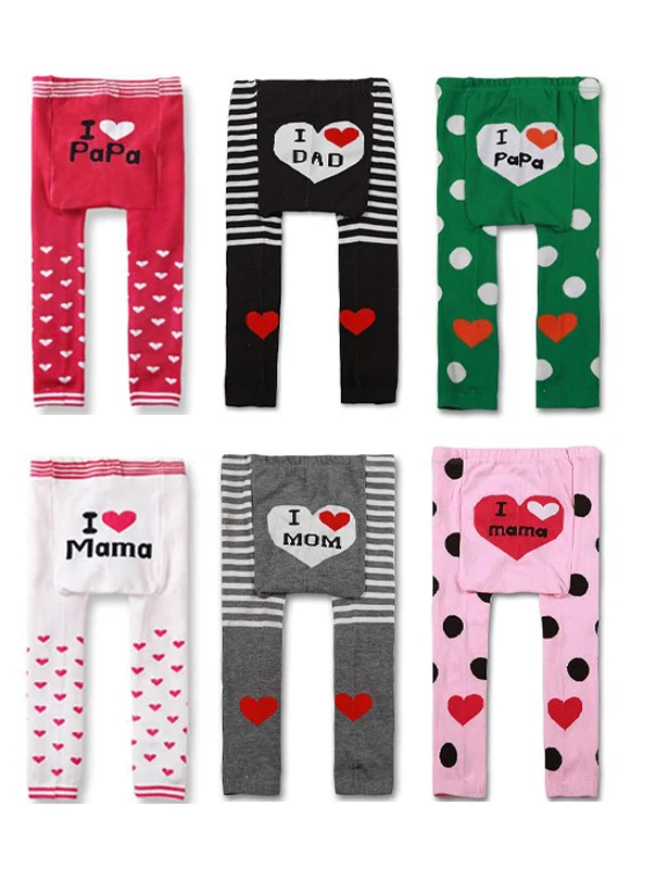 Free shipping i love papa i love mama baby  pp pan...