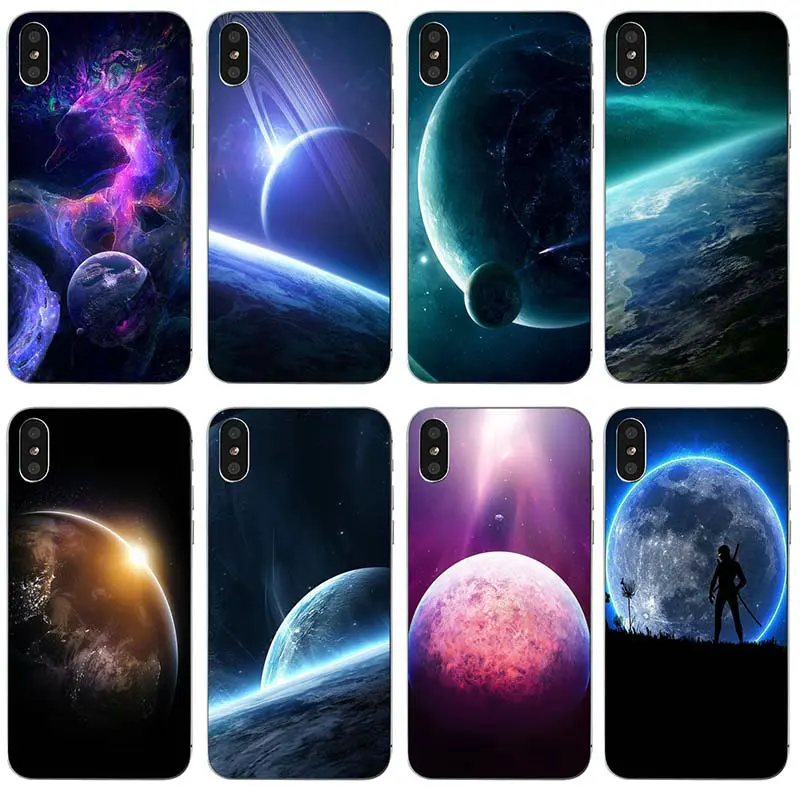 Мягкие ТПУ Силиконовые чехлы для мобильных телефонов iPhone X XR XS Max 7 6 6s 8 Plus 4 4S 5 5S SE 5C