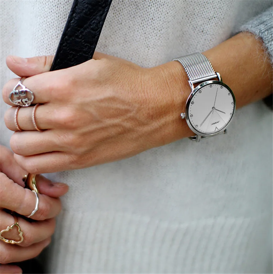 SINOBI модные золотые женские наручные часы с бриллиантами Топ люксовый бренд женские кварцевые часы Женева женский браслет наручные часы