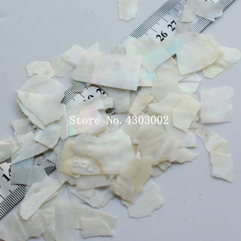 100 г/лот натуральный белый измельченный перламутровый корпус для ювелирных изделий своими руками цветной измельченный перламутровый корпус для поддельных ногтей