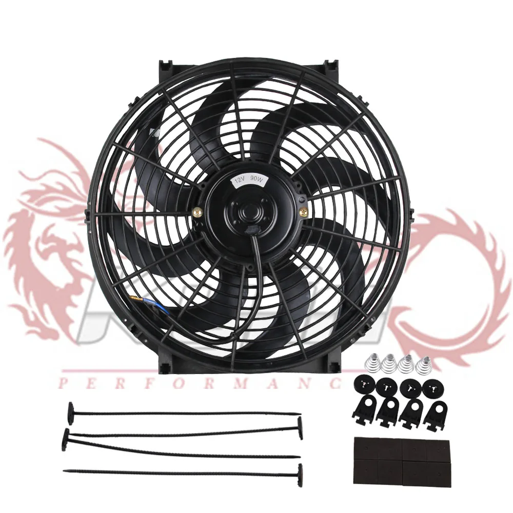 14/" Reversible Electric Cooling Fan w//Mount Kit 14 inch