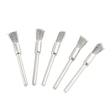 Новинка, 5 шт./набор, щетка RDA катушки очиститель электронный щетка для сигарет, нагревающиеся проволочные мотки щеточка для чистки DIY Инструменты для РБА rdta RTA