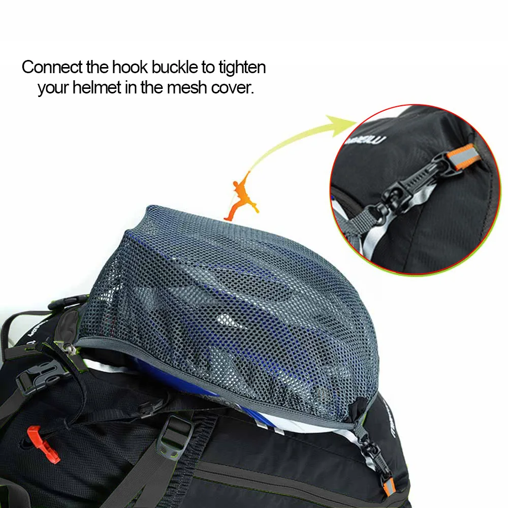 Clearance Lixada 18L Waterproof Bicycle Bag MTB Cycling Backpack with Rain Cover Breathable Climb Hiking Camping Bike Hydration Backpack 17