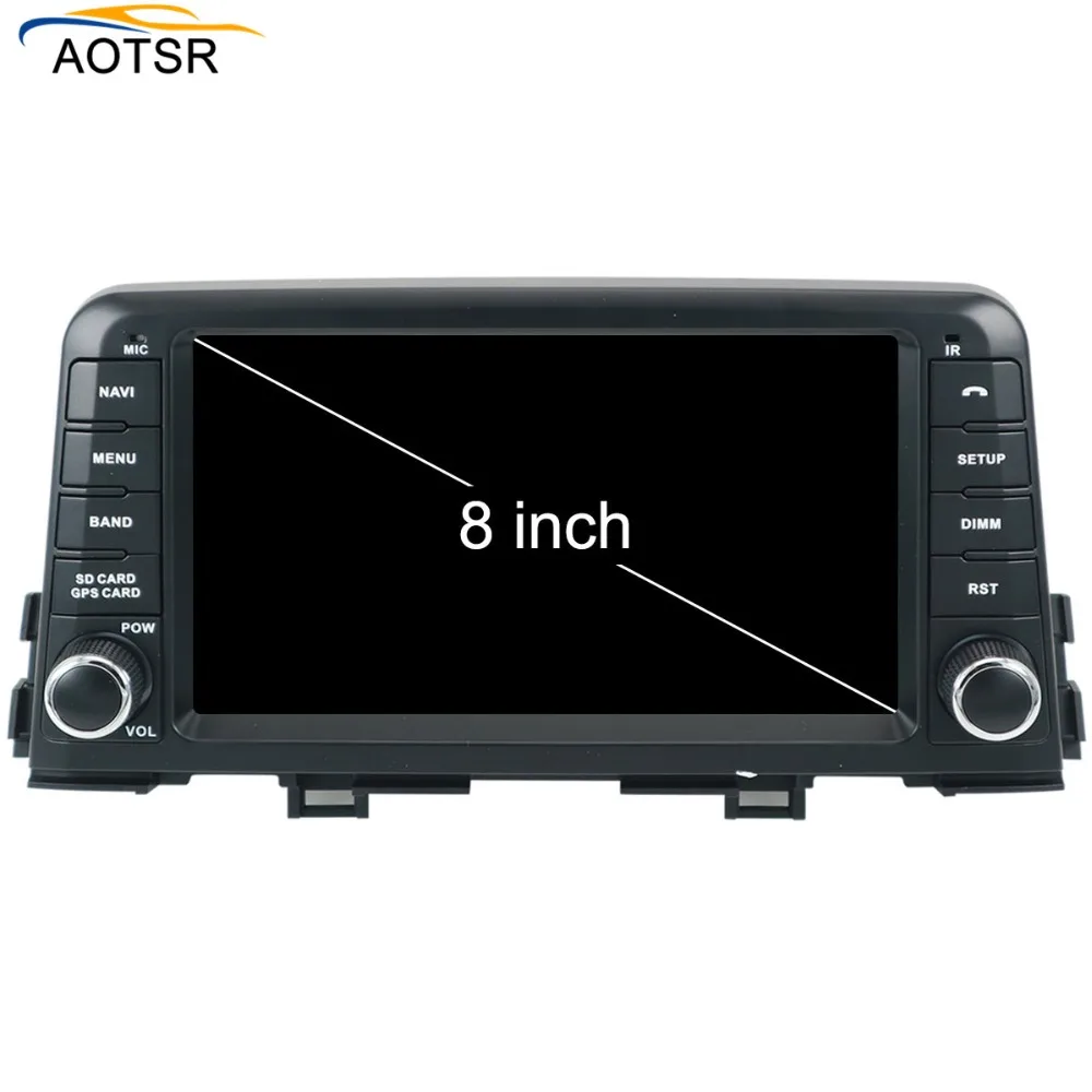 Top 2Din Android 8.0 Car Radio stereo For KIA MORNING 2016 2017 2018 GPS Navi Multimedia Player Head Unit Wifi 4-Core with dvd 4+32G 2