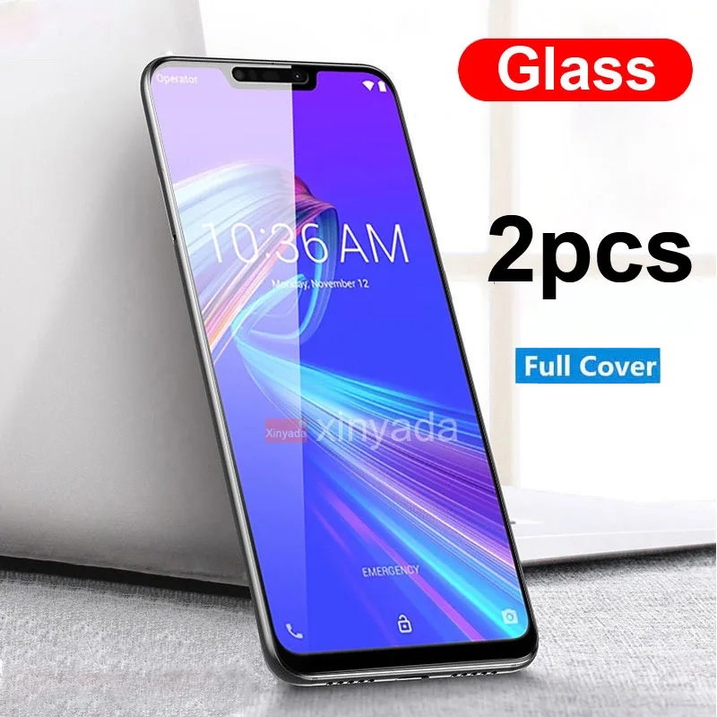 

Tempered Glass For Asus Zenfone Max Pro M2 ZB631KL ZB633KL M1 ZB601KL ZB602KL Screen protector Film Guard Full Cover Protection
