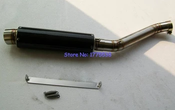 

Hight Quality Handmade CBR600 F4 Motorcycle Exhaust Pipe Carbon Fiber Muffler Exhaust Pipe Full Set for CBR600 F4 Motorbikes