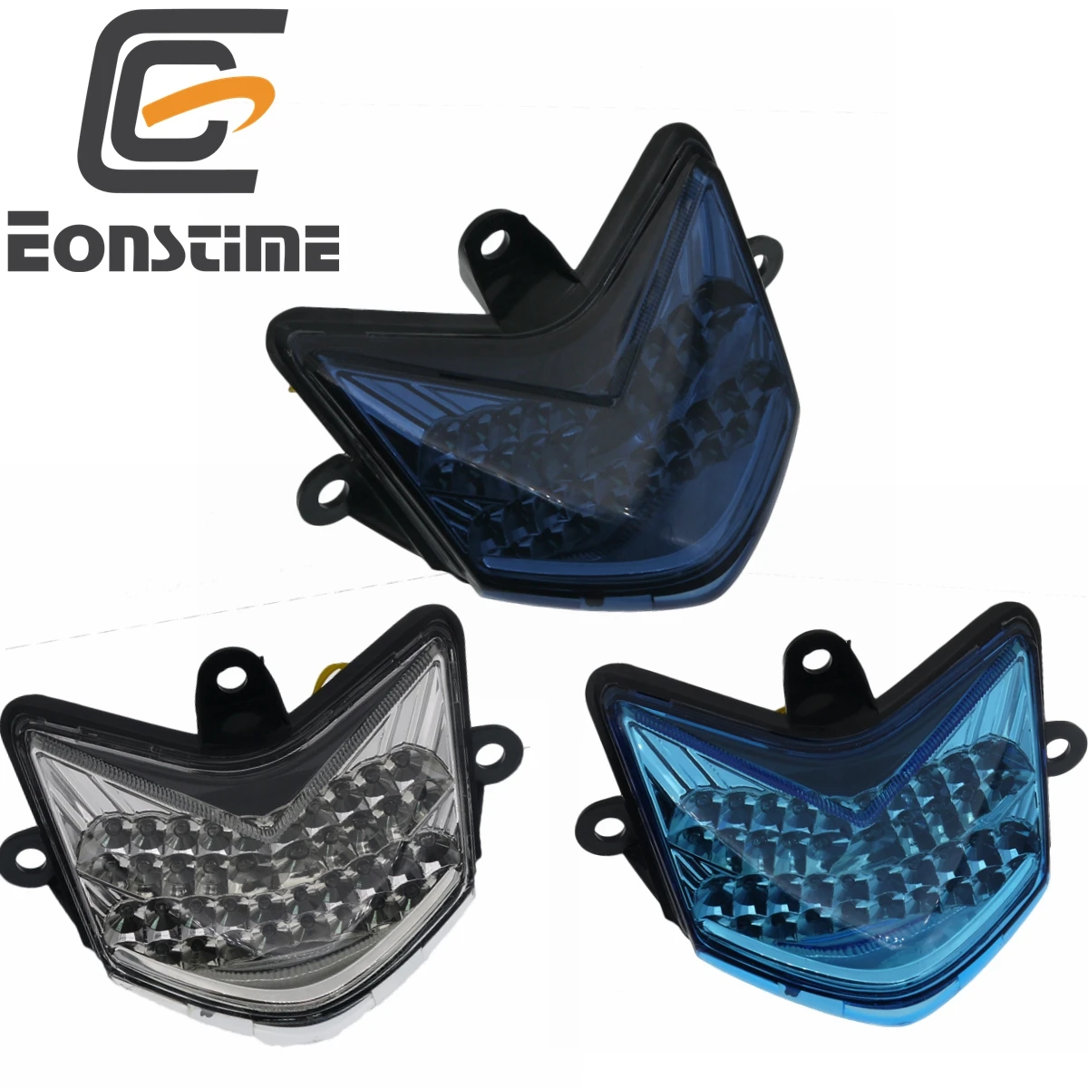

Eonstime Motorcycle Tail Light For Kawasaki ZX10R ZX-10R ZX 10R 2004 2005 Tail Light Brake Turn Signals Integrated LED Light