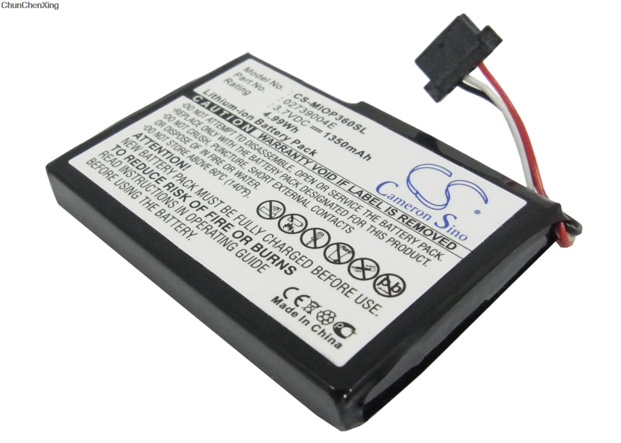 Аккумулятор Cameron Sino 1350 мАч для MICROMAXX MM95242 02739004E E3MT07135211 Mitac Mio P360 P560 P560t P565|Цифровые