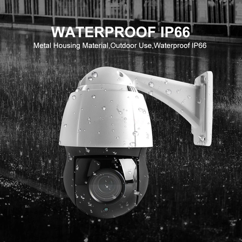 Stardort 1080P наружная IP Камера PTZ 18X ZOOM Водонепроницаемая купольная камера H.264 IR 120m P2P