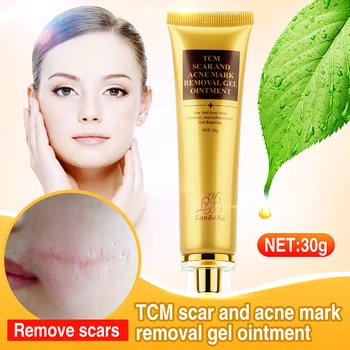 

LANBENA Ginseng Extract Scar Removal Blackhead Acne Treatment Bleaching Serum Plaster Cream TCM SCAR AND ACNE MARK REMOVAL GEL