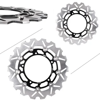 

1pc Motorcycle Black Front Brake Disc Rotor Replacement For Yamaha MT-03 MT03 ABS 320 YZF R3 R25 XSR900 850 2016
